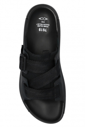 s Top Notch Shoe Style This Week embossed slides Stone Island